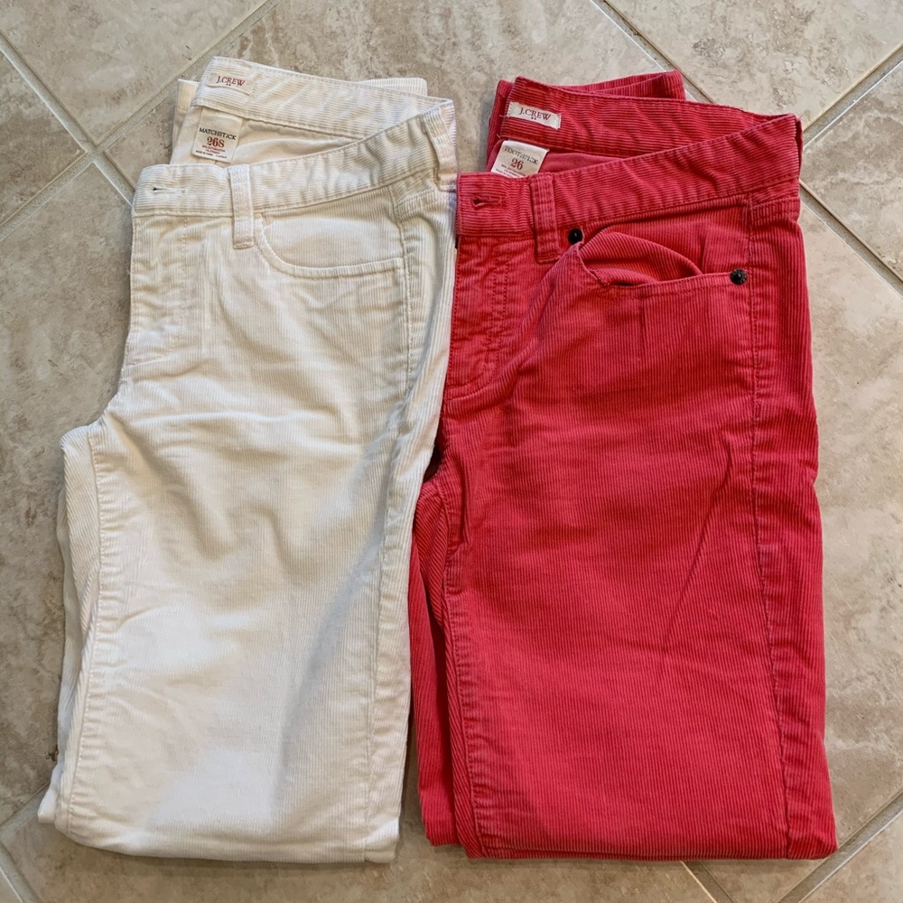 J crew corduroy pants